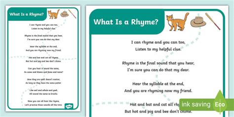 does poetry have to rhyme does the absence of rhyme make poetry less effective?